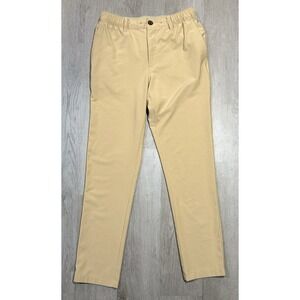 Chubbies Everywhere Performance Pants Men's S Khaki Drawstrings Stretch Chino